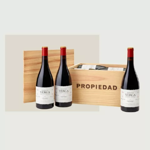 Propiedad - Caja de madera 6 botellas de 75 cl