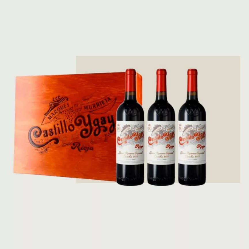 Castillo Ygay - Caja de madera 6 botellas de 75 cl