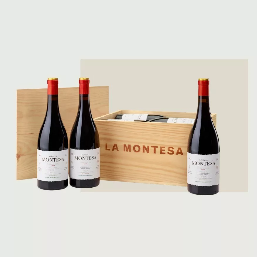 La Montesa - Caja de madera 6 botellas de 75 cl