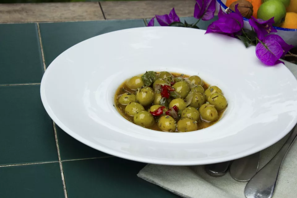 Aceitunas enojadas